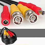 50M BNC to BNC Cable with AC Adapter Connector