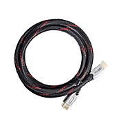 cabo HDMI macho para macho 28AWG com núcleo de ferrite para PS3 hdtv dvd (smqc153)