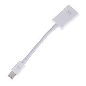 Mini DisplayPort-dp male naar HDMI v1.4 adapterkabel white female (15cm)