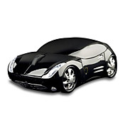 Mini USB Car Style Optical Wired Mouse (Black)