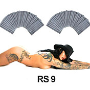50 Pcs Sterilized Size 9 Round Shaders (RS) Tattoo Needles