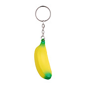 banaan stijl sleutelhanger met zachte kunststof
