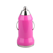 700mA sigaretta auto alimentata usb adattatore / caricatore (12V/24V DC)-rose