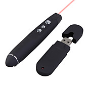 USB RF Presenter with Laser Pointer Black