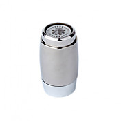 varmesensor kjøkken ledet tappekran lys (aluminium, krom)