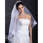Beautiful 1 Layer Chapel Wedding Veil