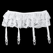 4 Straps Glamour Lace Garter Skirt Wedding Garters
