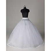 nylon / net jupons de mariage rez-longueur (0061-20)