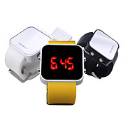 nuovo sport stile piazza ha portato orologio con quadrante a specchio (colore casuale)