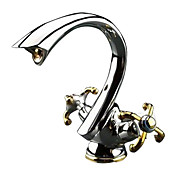 classica in ottone con finitura cromata bagno lavandino rubinetto