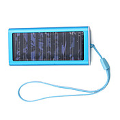energia solare caricabatterie portatile per USB AC cellphone/pda/mp3/mp4-blue