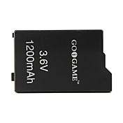 3.6V 1200mAh batterij voor PSP (zwart)