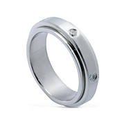 Man's Fashion Rotated Titanium Steel Ring