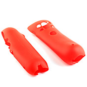 silicone beschermhoes voor ps3 controller bewegen (rood)
