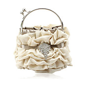 Gorgeous Satin Shell Evening Handbags/ Clutches/ Top Handle Bags More Colors Available