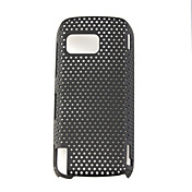 malla dura cubierta trasera caso de Nokia 5800 negro