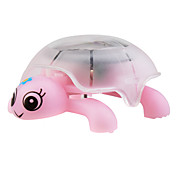 zonne-mini kristal kruipen schildpad roze