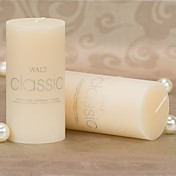 Vanilla Scented Ivory Pillar Candle