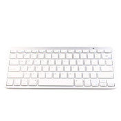 ultra slanke aluminium 79-key draadloze bluetooth qwerty-toetsenbord