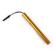 inoxidable, pantalla táctil con lápiz óptico anti-polvo enchufe para iPad, iPhone, iPod touch, y el libro de jugadas de Xoom (de oro)