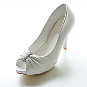 Leatherette Upper Stiletto Heel Pumps With Rhinestone Wedding Shoes.More Colors Available