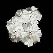 Gorgeous Satin With Rhinestones Wedding Bridal Headpiece