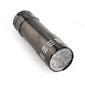 fx-709B 9 LED Taschenlampe 3xAAA schwarz