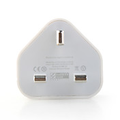 USB Mains Charger Plug for Apple iPhone 4 and iPods (UK Plug)