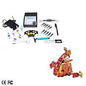 mini macchina kit tatuaggio con alimentatore ha portato