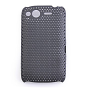 Net sharp protective cell phone case for HTC Desire S(black)