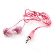 3,5 milímetros fone na moda! cute! colorido! música!