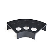 vifteform svart plast blekk koppholder