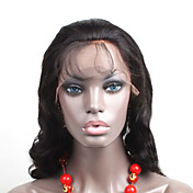 Full Lace With Stretch On Crown Body Wave 16" Indian Remy Hair - 26 Colors To Choose