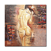 dipinti a mano le persone pittura ad olio con telaio allungato