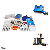 tattoo kit med 2 maskiner og mini strømforsyning