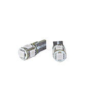 2 х привели синий t10 автомобиль луковицы клином свет 5 SMD 5050