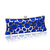 Silk/ Stainless Steel With Austria Rhinestones Evening Handbags/ Clutches/ Novelty More Colors Available