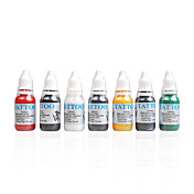 Standard 7 Color Tattoo Ink Set 7 x 20 mL
