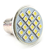 B22 18-5050 SMD 3W 110-130LM 6000-6500K Natural White Light LED Spot Bulb (110V)