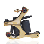 Professional Cast Iron Wire-cutting Tattoo Machine 10 Wrap Coils Shader Gun
