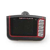 fm auto da 1,8 "lcd con lettore mp4 auto modulatore FM e telecomando, nero