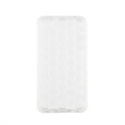 защитные мягкие силикагель прозрачный корпус для iphone4g (белый)