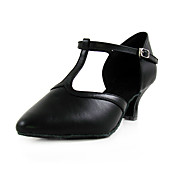 cuero auténtico baile de salón superior zapatos latin / zapatos modernos para mujeres