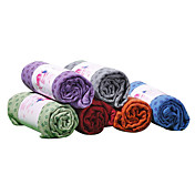 Blumen-Design Anti-Rutsch-polyster Yogamatte Handtuch Fitness Handtuch
