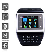 et - 1,4-tommers watch mobiltelefon svart (FM, mp3 mp4-spiller)