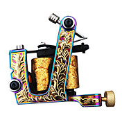Professional Cast Iron 10-wrap Coil Tattoo Machine Shader