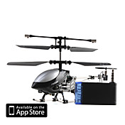 i-helikopter met gyro controle voor iphone / ipad / ipod touch (zwart)