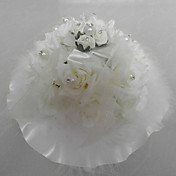 vielsesring pude i blonde med Music Box
