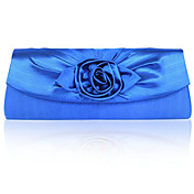 gorgeous shell de cetim brilhante com bolsas noite applique / garras mais cores disponíveis
