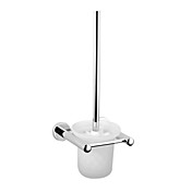 Modern Design Toilet Brush Holder With Wall Mount Shelf
